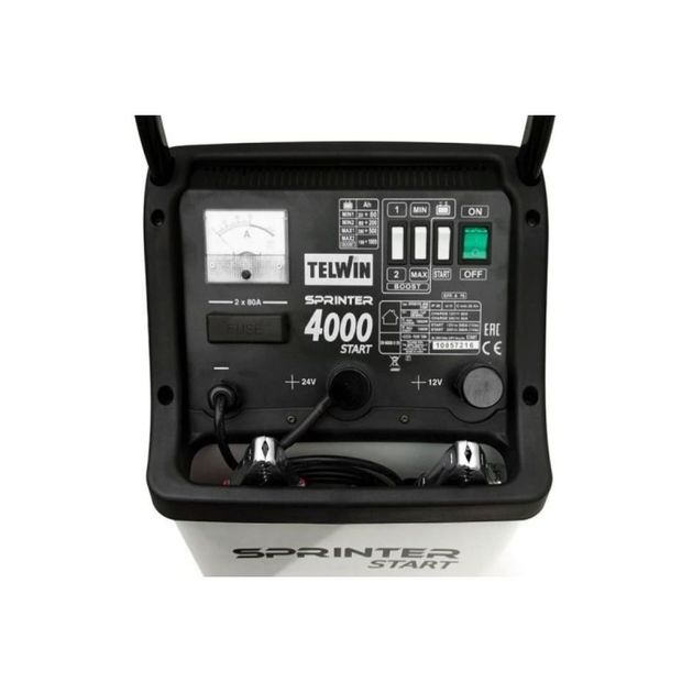 Пускозарядное устройство Telwin SPRINTER 4000 230V 12-24V, фото , изображение 2 | SNABZHENIE.com.ua Пускозарядное устройство Telwin SPRINTER 4000 230V 12-24V, фото , изображение 2 | SNABZHENIE.com.ua