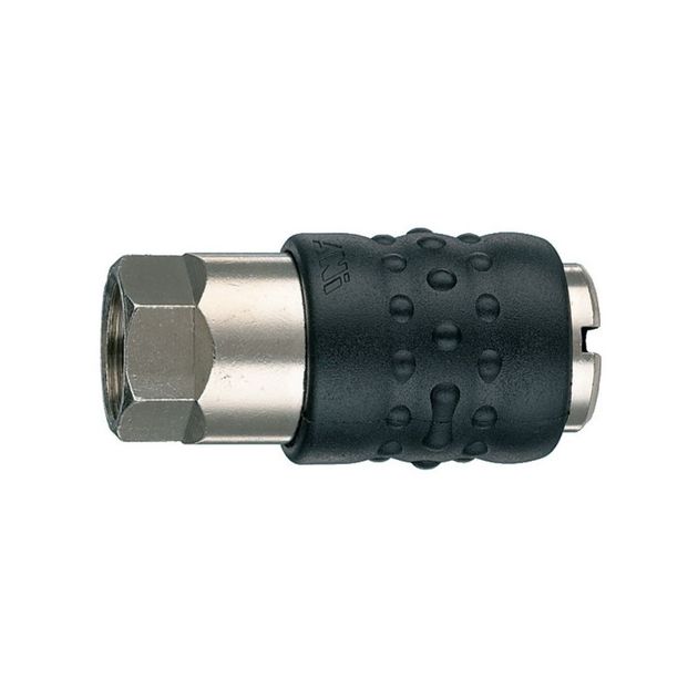 Разъем б/с 17/C 3/8F, мама, резьба 3/8'' внутр., обрезиненный, фото  | SNABZHENIE.com.ua