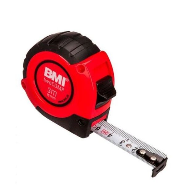 Рулетка 5 м twoCOMP BMI 472541021M, фото  | SNABZHENIE.com.ua