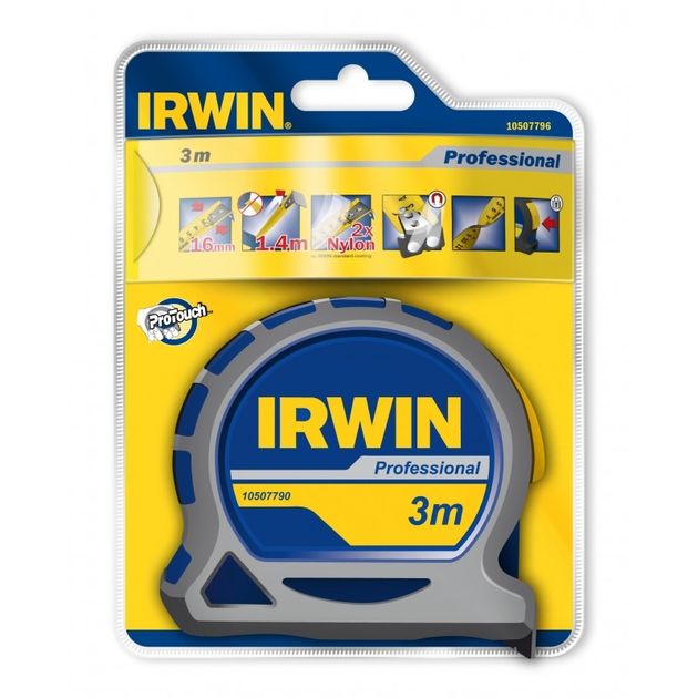 Рулетка професійна 3 м, IRWIN (10507790), фото , зображення 2 | SNABZHENIE.com.ua Рулетка професійна 3 м, IRWIN (10507790), фото , зображення 2 | SNABZHENIE.com.ua