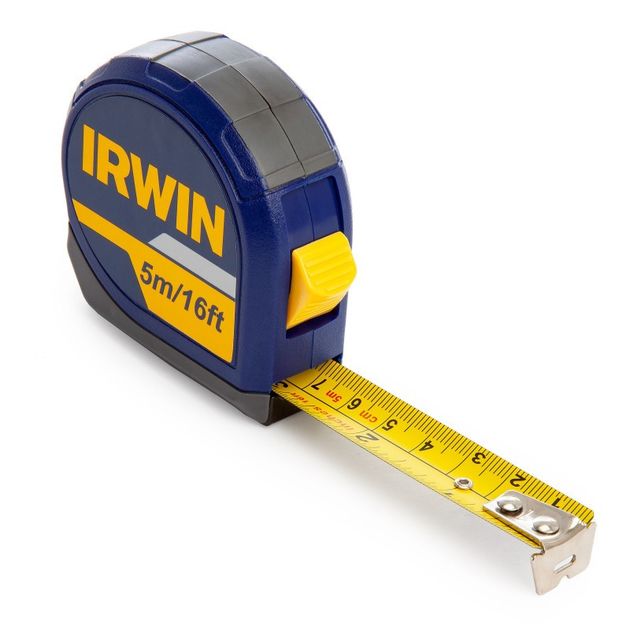 Рулетка IRWIN Standart 5 м/16 футов (10507788), фото  | SNABZHENIE.com.ua