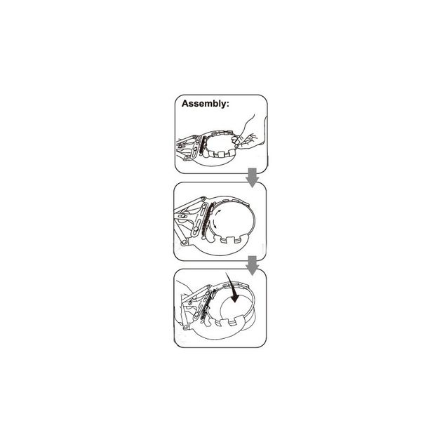 Съемник поршневых колец 110-160 мм, фото , изображение 3 | SNABZHENIE.com.ua
