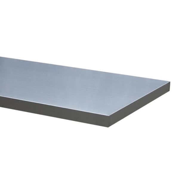 Столешниця з нержавіючої сталі для тумби 1360 x 465 x 38 мм (на 2 модулі), фото , зображення 3 | SNABZHENIE.com.ua