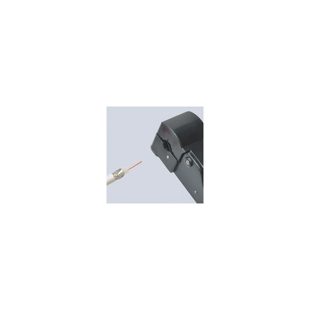 Стриппер KNIPEX 16 60 05 SB для коаксиальных кабелей, фото , изображение 3 | SNABZHENIE.com.ua Стриппер KNIPEX 16 60 05 SB для коаксиальных кабелей, фото , изображение 3 | SNABZHENIE.com.ua