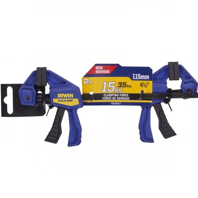 Струбцина 115 мм QUICK-GRIP Micro (2 шт.), IRWIN (T530062EL7), фото  | SNABZHENIE.com.ua