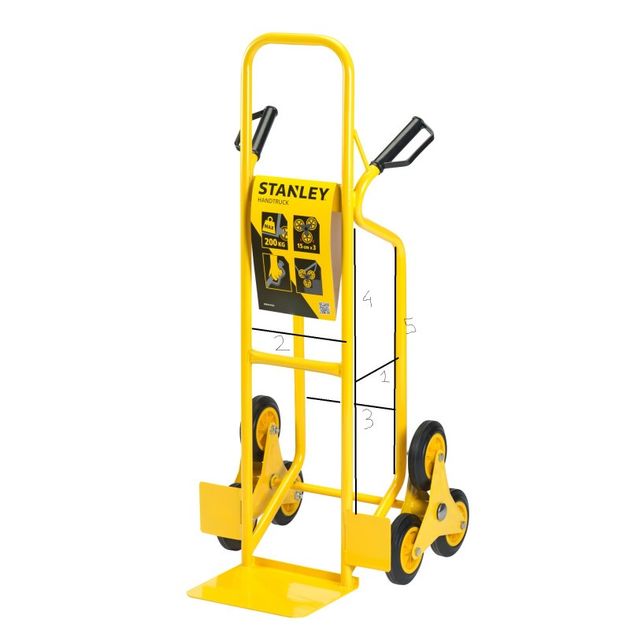 Тележка для лестниц Stanley HT523, 200 кг, фото , изображение 2 | SNABZHENIE.com.ua Тележка для лестниц Stanley HT523, 200 кг, фото , изображение 2 | SNABZHENIE.com.ua