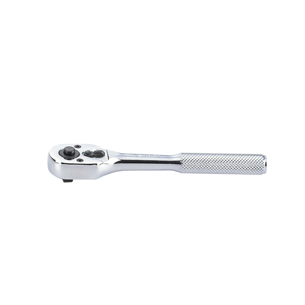 Трещотка 1/4", 24 зуба, с релизом, рукоятка с накаткой, фото  | SNABZHENIE.com.ua