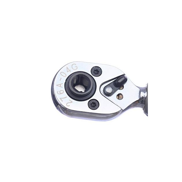 Трещотка 1/4" мини 72 зуба с битодержателем, 108 мм (276A-04G), фото , изображение 6 | SNABZHENIE.com.ua