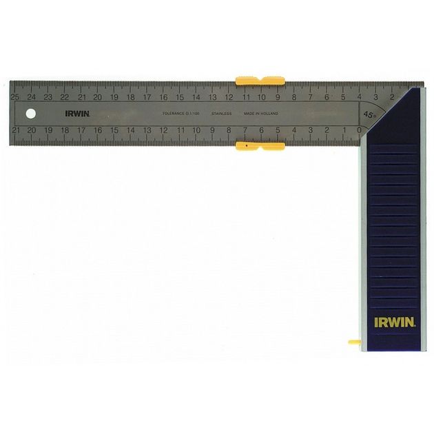 Угольник IRWIN SQUARE 350 мм, TRI & MITRE, фото  | SNABZHENIE.com.ua