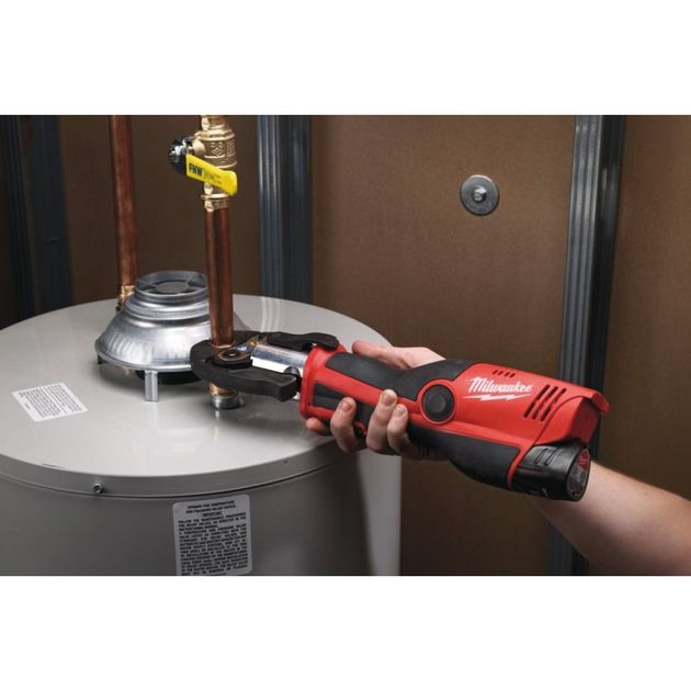 Аккумуляторный гидравлический инструмент обжима MILWAUKEE M12HPT-0C, фото , изображение 2 | SNABZHENIE.com.ua Аккумуляторный гидравлический инструмент обжима MILWAUKEE M12HPT-0C, фото , изображение 2 | SNABZHENIE.com.ua