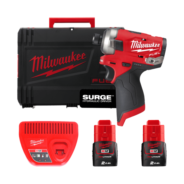 Аккумуляторный винтоверт MILWAUKEE M12 FQID-202X, 50 Нм, 2 Ач, фото  | SNABZHENIE.com.ua