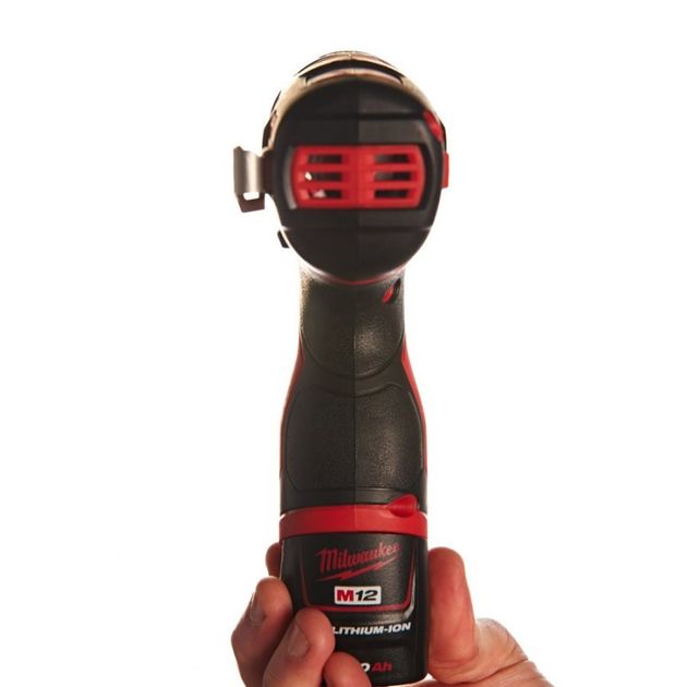 Аккумуляторный импульсный шуруповерт MILWAUKEE M12 BID-202C, 112 Нм, фото , изображение 8 | SNABZHENIE.com.ua Аккумуляторный импульсный шуруповерт MILWAUKEE M12 BID-202C, 112 Нм, фото , изображение 8 | SNABZHENIE.com.ua