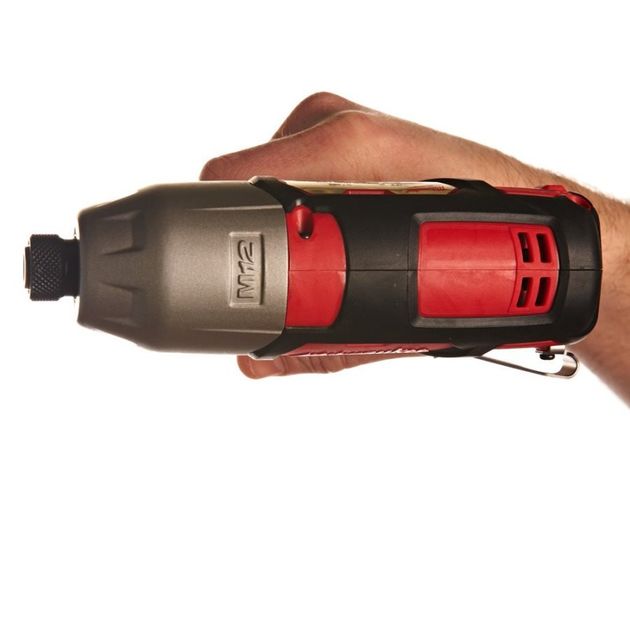 Аккумуляторный импульсный шуруповерт MILWAUKEE M12 BID-202C, 112 Нм, фото , изображение 5 | SNABZHENIE.com.ua Аккумуляторный импульсный шуруповерт MILWAUKEE M12 BID-202C, 112 Нм, фото , изображение 5 | SNABZHENIE.com.ua