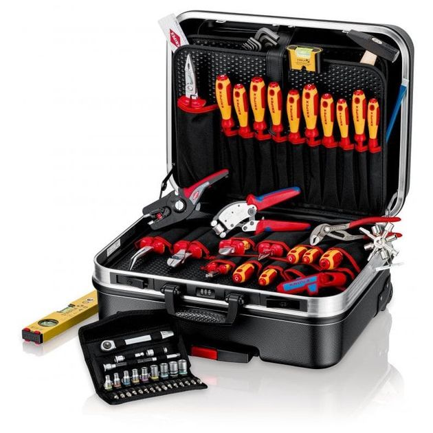 Чемодан для інструментів BIG Basic Move ElektroPlus 68 штук KNIPEX 00 21 06, фото  | SNABZHENIE.com.ua