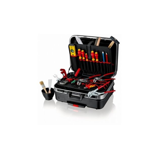 Чемодан інструментальний з телескопічною ручкою BIG Basic Move KNIPEX, укомплектований, 00 21 06 H, фото  | SNABZHENIE.com.ua