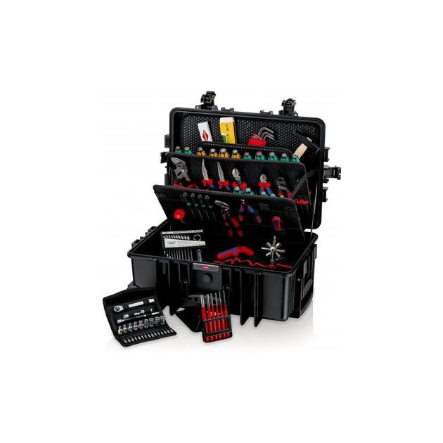 Чемодан з інструментами “Robust45 Move” Mechanic, Knipex 00 21 37 М, фото  | SNABZHENIE.com.ua