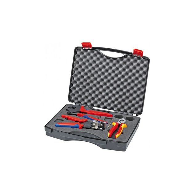 Чемодан с инструментом для фотогальваники KNIPEX 97 91 01, фото  | SNABZHENIE.com.ua