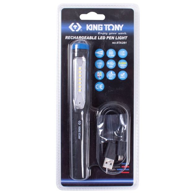 Фонарь світлодіодний LED 3.5W - 7 SMD + 1W SMD (Top), фото , зображення 3 | SNABZHENIE.com.ua