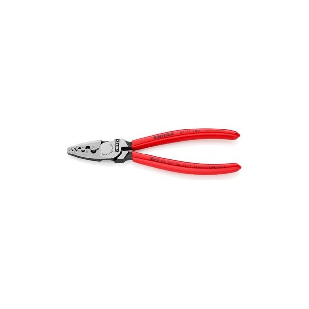 Обжимной инструмент KNIPEX 97 71 180 для контактных гильз, фото  | SNABZHENIE.com.ua