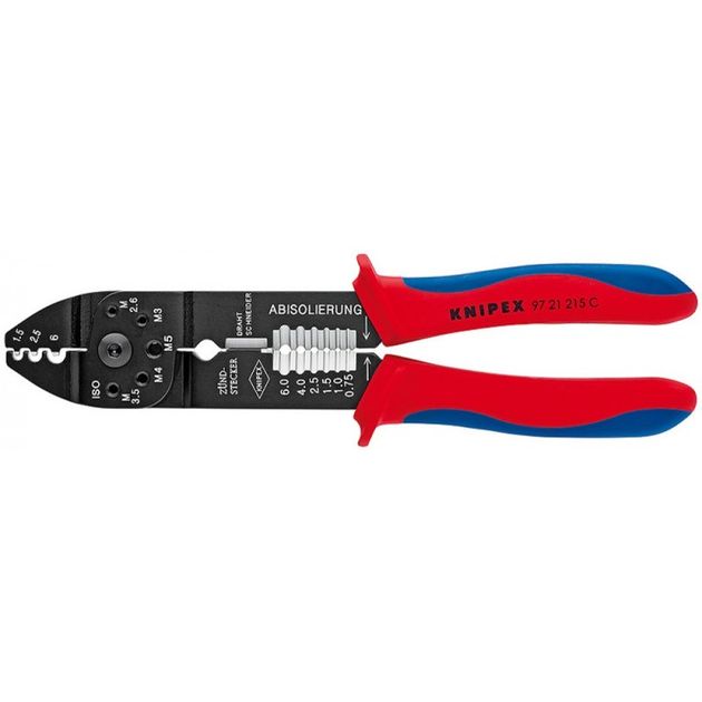 Клещи KNIPEX 97 21 215 C для опрессовки, фото  | SNABZHENIE.com.ua
