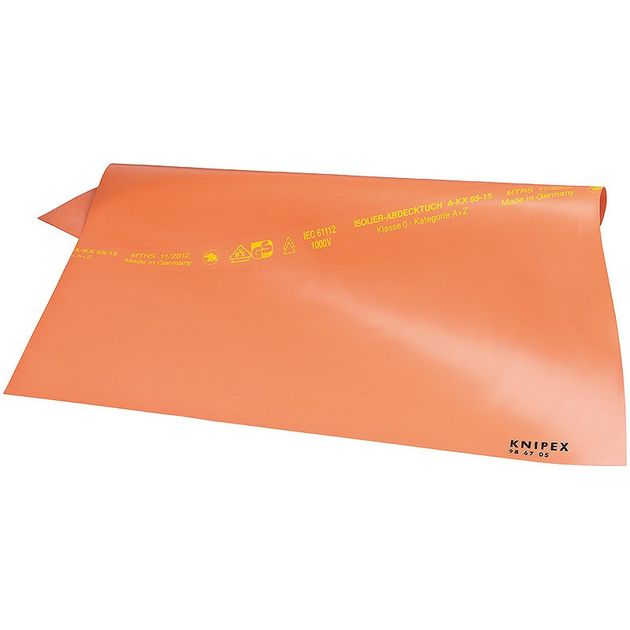 Коврик ізолюючий з гуми KNIPEX 98 67 10, фото  | SNABZHENIE.com.ua