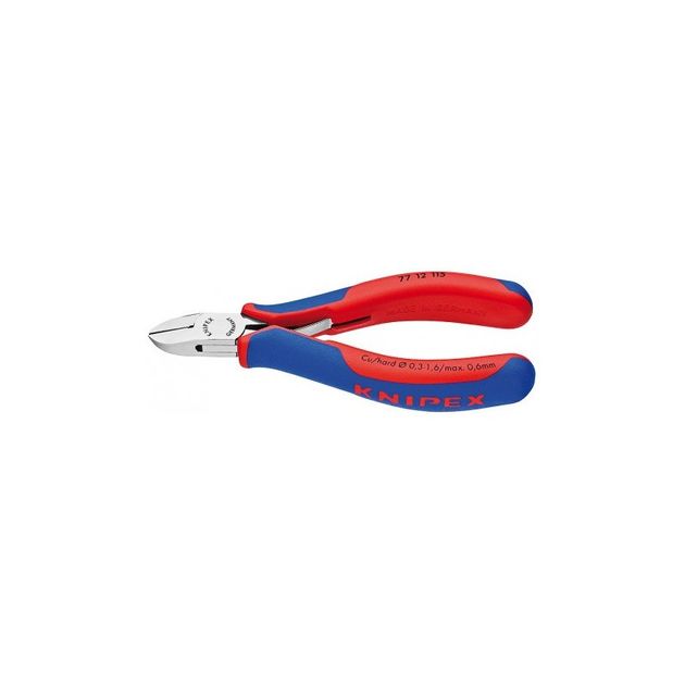 Кусачки бокові для електроніки KNIPEX 77 12 115, фото  | SNABZHENIE.com.ua