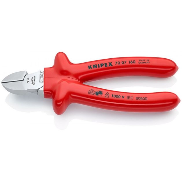 Боковые кусачки KNIPEX 70 07 160, фото  | SNABZHENIE.com.ua