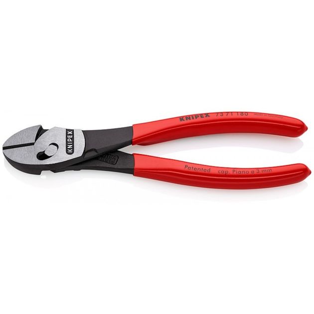 Кусачки боковые повышенной мощности TwinForce KNIPEX 73 71 180, фото  | SNABZHENIE.com.ua