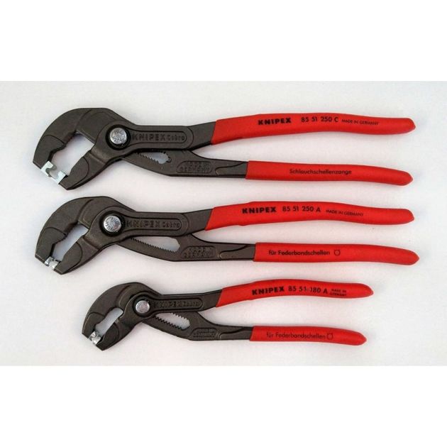 Щипцы для пружинных хомутов KNIPEX 85 51 180 A, фото , изображение 2 | SNABZHENIE.com.ua Щипцы для пружинных хомутов KNIPEX 85 51 180 A, фото , изображение 2 | SNABZHENIE.com.ua