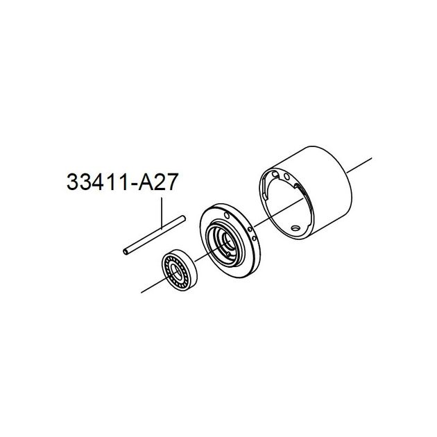 Штифт фіксації циліндра ротора 33411-A27, фото  | SNABZHENIE.com.ua