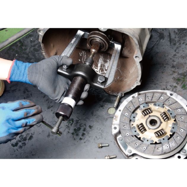 Универсальный гидравлический съемник, 25 предметов (9BA01), фото , изображение 4 | SNABZHENIE.com.ua