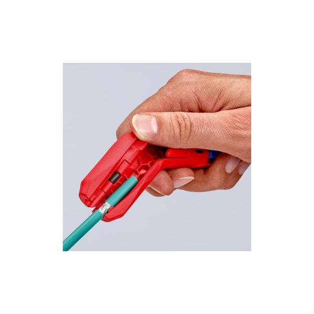 Универсальный инструмент для удаления оболочки Knipex 16 95 01 SB, фото , изображение 3 | SNABZHENIE.com.ua Универсальный инструмент для удаления оболочки Knipex 16 95 01 SB, фото , изображение 3 | SNABZHENIE.com.ua