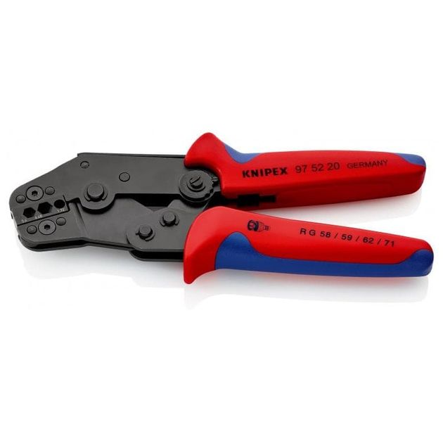 Кліщі обпресувальні KNIPEX 97 52 20, фото  | SNABZHENIE.com.ua