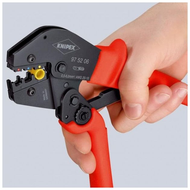 Клещи зажимные KNIPEX 97 52 23 для опрессовки, фото , изображение 6 | SNABZHENIE.com.ua Клещи зажимные KNIPEX 97 52 23 для опрессовки, фото , изображение 6 | SNABZHENIE.com.ua