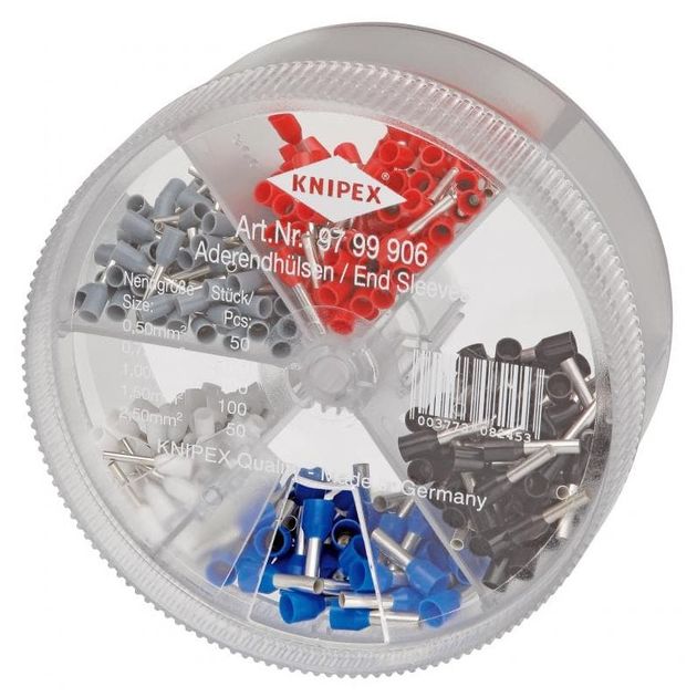 Изолированные контактные гильзы KNIPEX 97 99 906, фото  | SNABZHENIE.com.ua