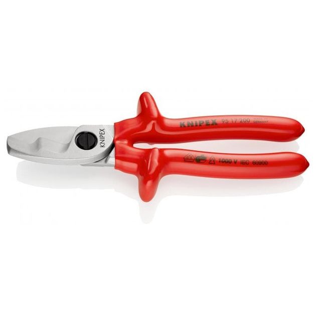Ножницы KNIPEX для резки кабелей 95 17 200, фото  | SNABZHENIE.com.ua