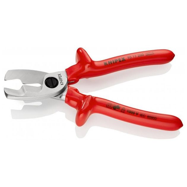 Ножницы KNIPEX для резки кабелей 95 17 200, фото , изображение 3 | SNABZHENIE.com.ua Ножницы KNIPEX для резки кабелей 95 17 200, фото , изображение 3 | SNABZHENIE.com.ua
