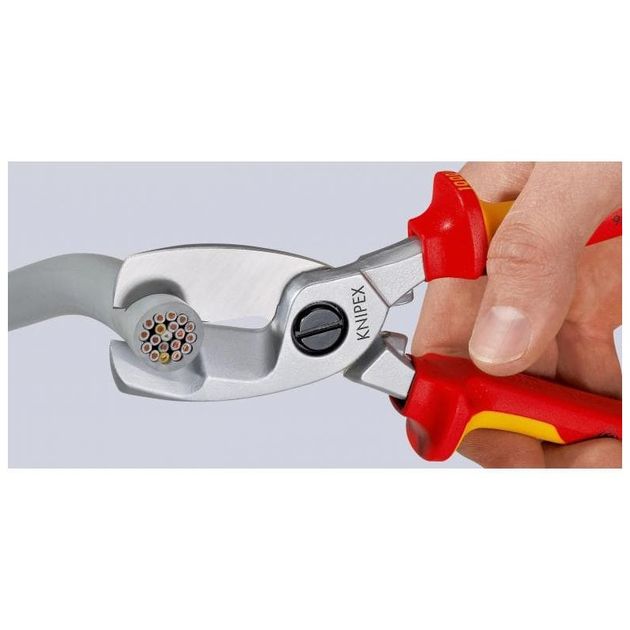 Ножницы KNIPEX для резки кабелей 95 17 200, фото , изображение 5 | SNABZHENIE.com.ua Ножницы KNIPEX для резки кабелей 95 17 200, фото , изображение 5 | SNABZHENIE.com.ua