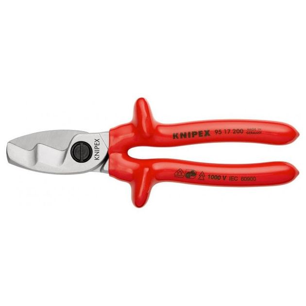 Ножницы KNIPEX для резки кабелей 95 17 200, фото , изображение 2 | SNABZHENIE.com.ua Ножницы KNIPEX для резки кабелей 95 17 200, фото , изображение 2 | SNABZHENIE.com.ua