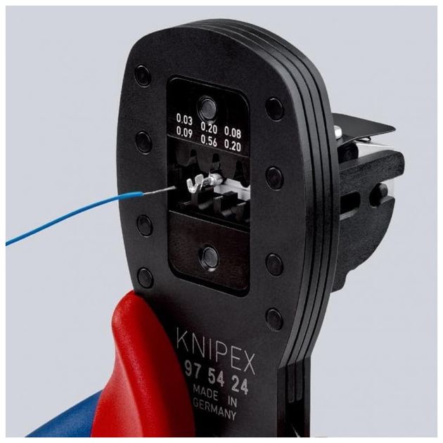 Обжимні клещі для мініатюрних штекерів KNIPEX 97 54 25, фото , зображення 6 | SNABZHENIE.com.ua Обжимні клещі для мініатюрних штекерів KNIPEX 97 54 25, фото , зображення 6 | SNABZHENIE.com.ua