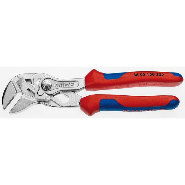 Клищі переставні KNIPEX 86 05 150 S02 з насічками, фото  | SNABZHENIE.com.ua