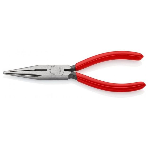Плоские круглогубцы KNIPEX 25 01 160 с режущими кромками, фото , изображение 3 | SNABZHENIE.com.ua