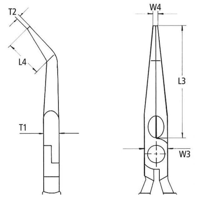 Плоские круглогубцы KNIPEX с режущими кромками 160 мм, фото , изображение 4 | SNABZHENIE.com.ua Плоские круглогубцы KNIPEX с режущими кромками 160 мм, фото , изображение 4 | SNABZHENIE.com.ua