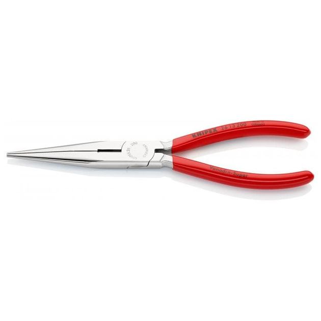 Плоские круглогубцы KNIPEX 26 13 200 с режущими кромками, фото , изображение 3 | SNABZHENIE.com.ua