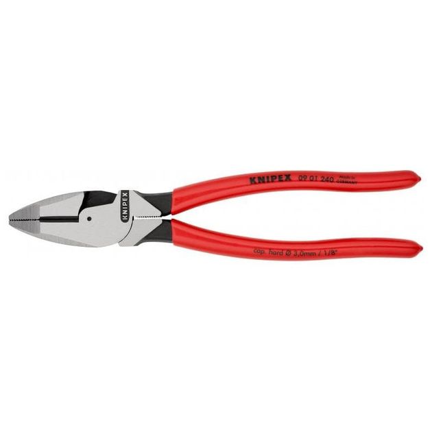Плоскогубці комбіновані KNIPEX 09 01 240, фото  | SNABZHENIE.com.ua