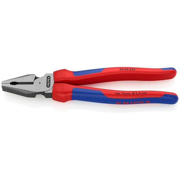 Плоскогубцы комбинированные повышенной мощности Knipex 02 02 225, фото  | SNABZHENIE.com.ua