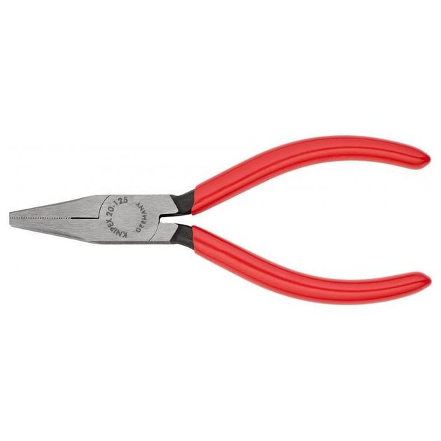 Плоскогубці з гладкими губками KNIPEX 20 01 125, фото  | SNABZHENIE.com.ua
