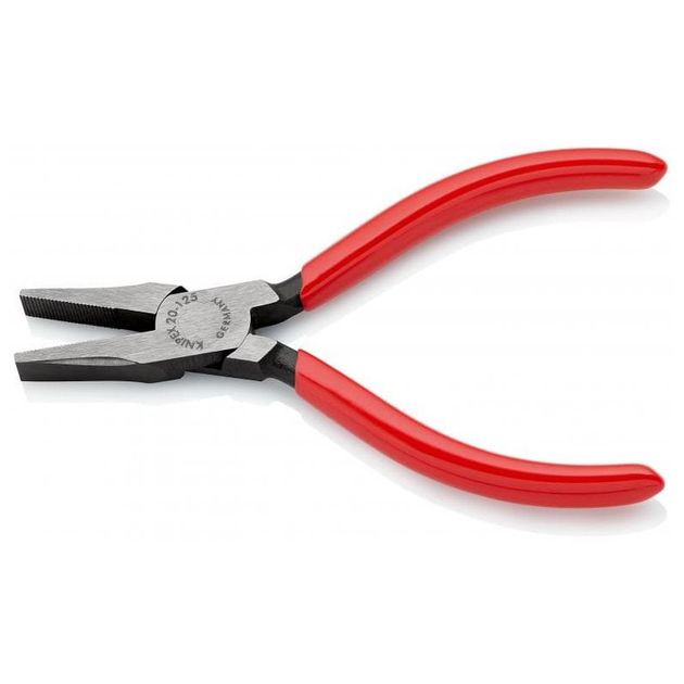 Плоскогубцы KNIPEX 20 01 125 с гладкими губками, фото , изображение 2 | SNABZHENIE.com.ua