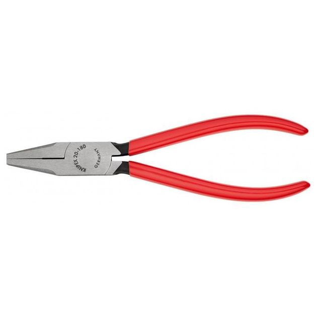 Плоскогубцы KNIPEX 20 01 180 с гладкими губками, фото  | SNABZHENIE.com.ua