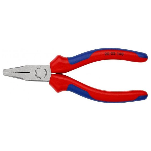 Плоскогубцы KNIPEX 20 02 140 с гладкими губками, фото  | SNABZHENIE.com.ua